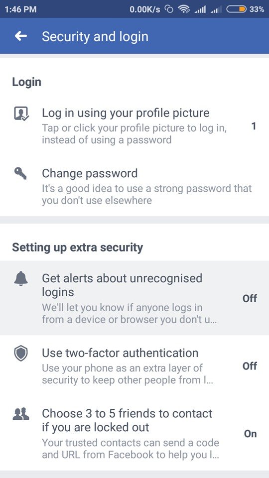 L facebook login 4 Easy