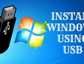 INSTALL WINDOWS 7 USING USB