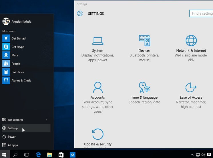 Start menu Make windows 10 run faster