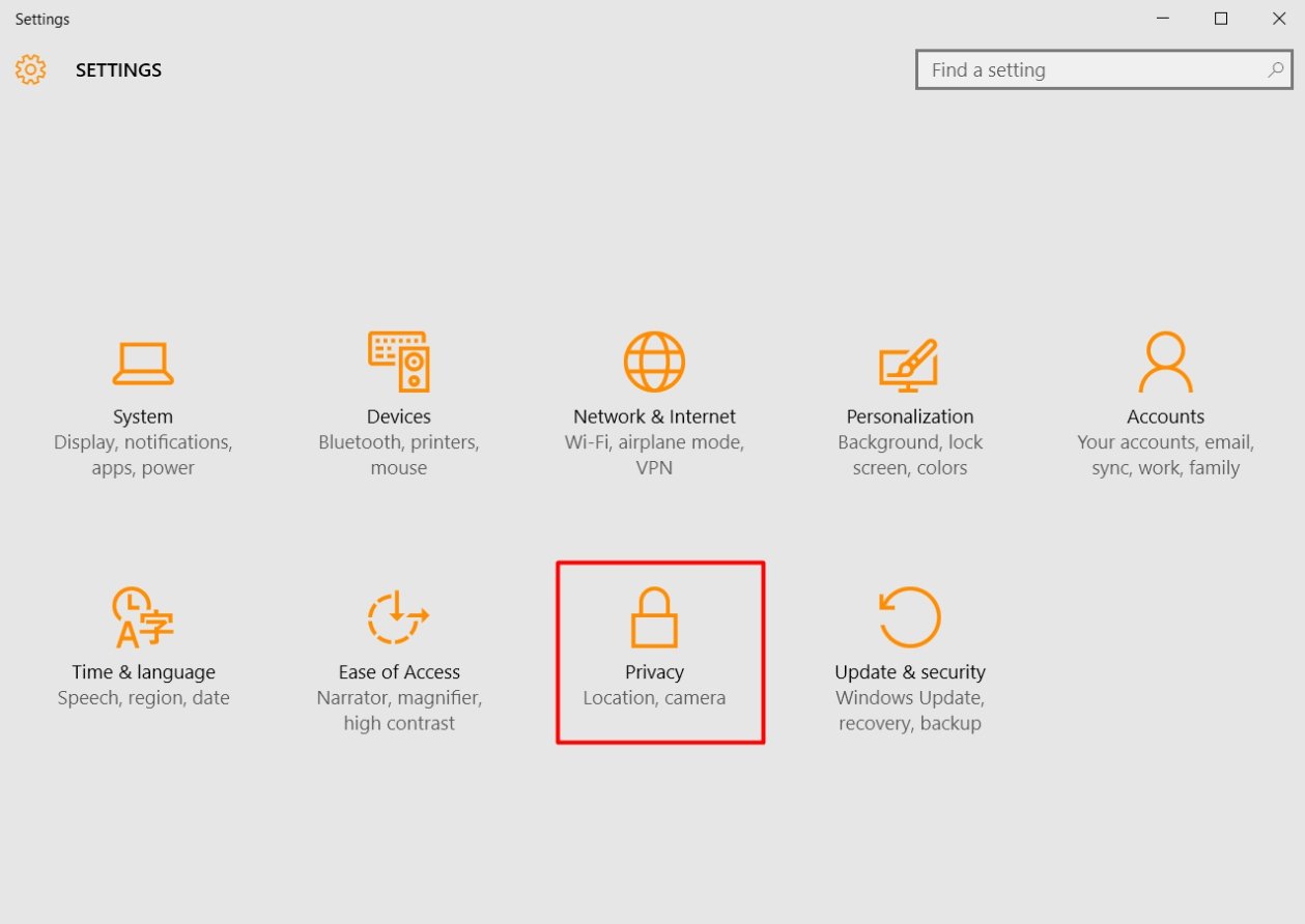 Windows 10 Privacy Option windows10 privay option make windows 10 run faster