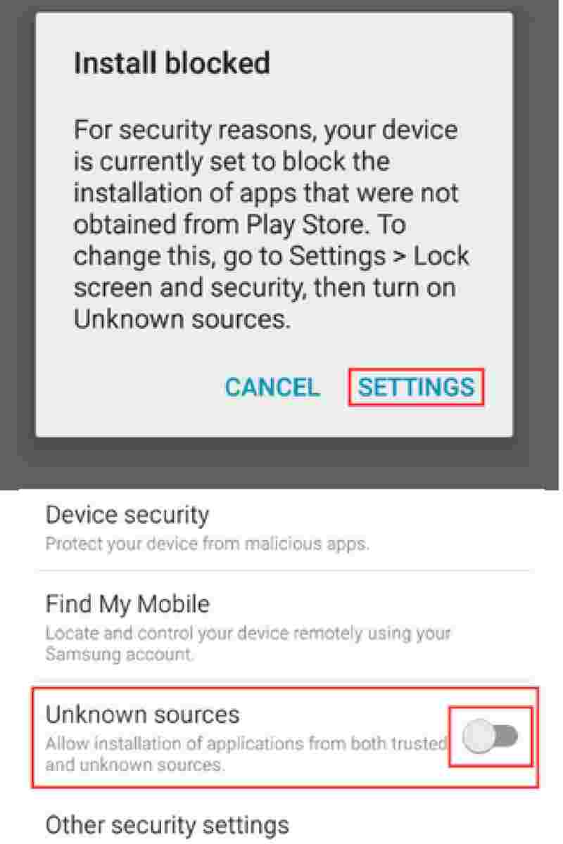 install blocked unknown sources amazing android tricks