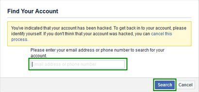 Find your facebook account recover hacked facebook account