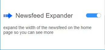 Newsfeed expander better change facebook theme color