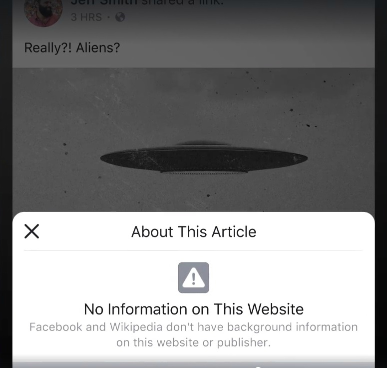 new facebook feature No article on this website