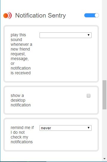 notification sentry better facebook background sound changer