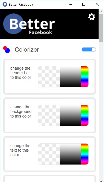 start customizing better change facebook theme color