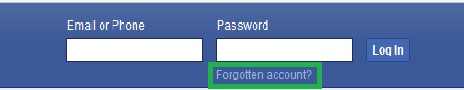 forget facebook account recover hacked facebook account