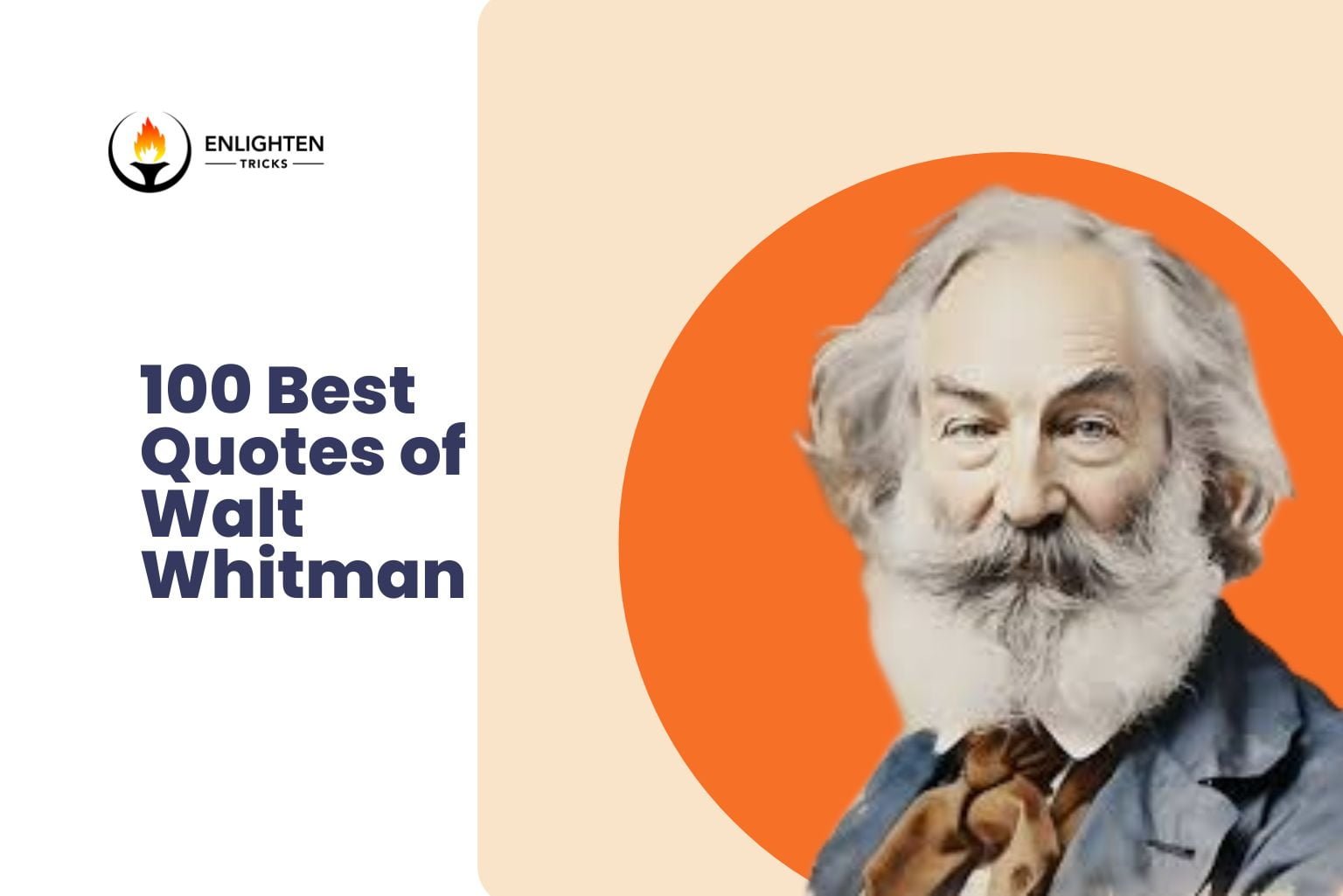 100 Best Quotes of Walt Whitman | Enlighten Tricks
