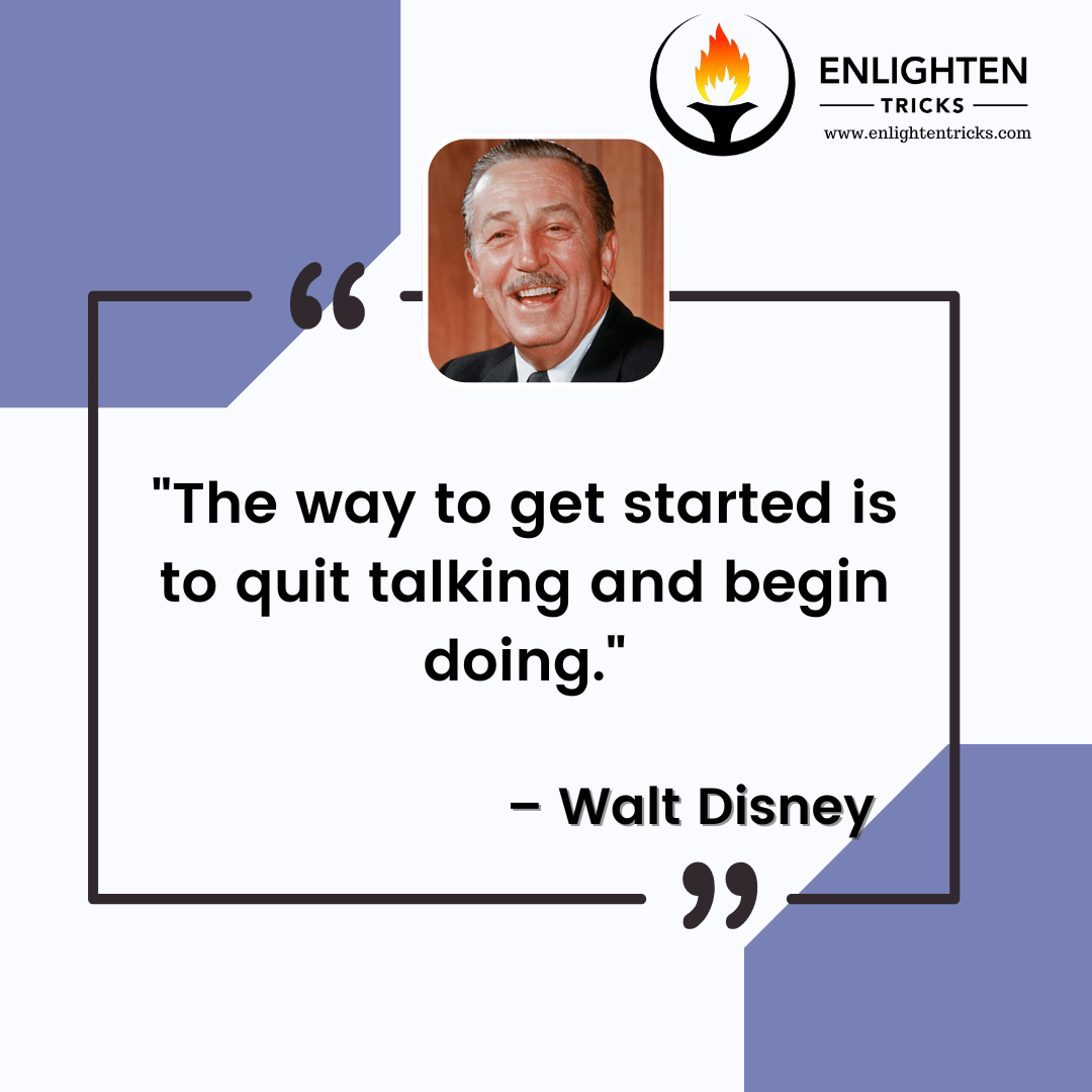 Walt Disney quotes on Hard Work